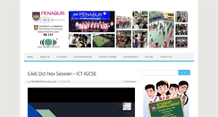 Desktop Screenshot of penabur-intl.org